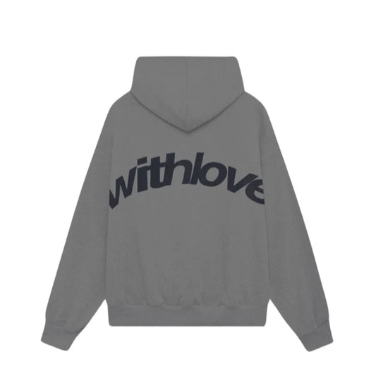 Women'S with Love Hoodie | Oversized Winter Streetwear